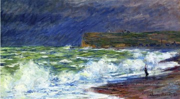 Der Strand bei Fecamp Claude Monet Ölgemälde